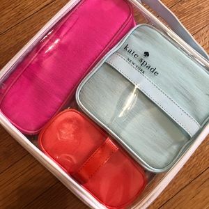 Kate spade cosmetic bags